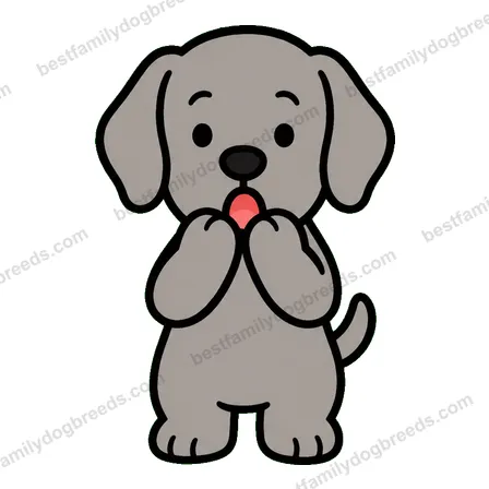 Weimaraner sticker 6