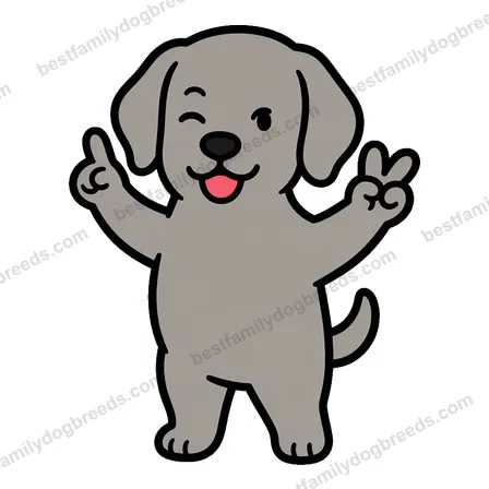 Weimaraner sticker 12