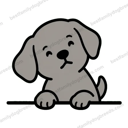 Weimaraner sticker 17