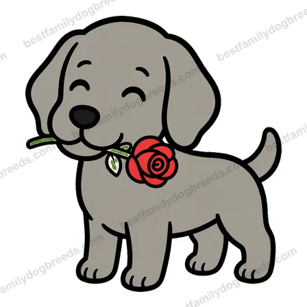 Weimaraner sticker 22