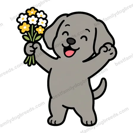 Weimaraner sticker 24