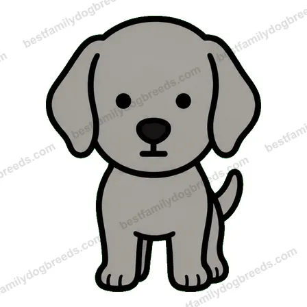 Weimaraner sticker 34