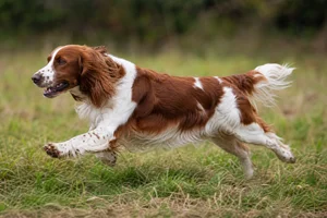 Welsh Springer Spaniel — running