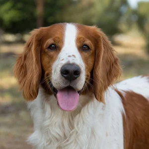 Welsh Springer Spaniel — happy
