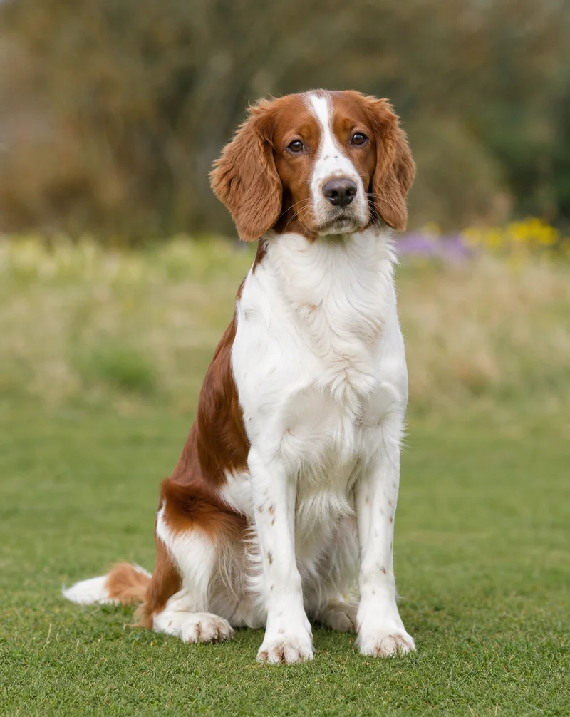 Welsh Springer Spaniel — sitting
