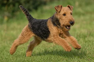 Welsh Terrier — running