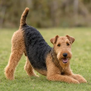 Welsh Terrier — playful