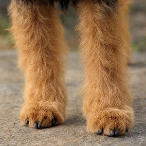 Welsh Terrier — paws