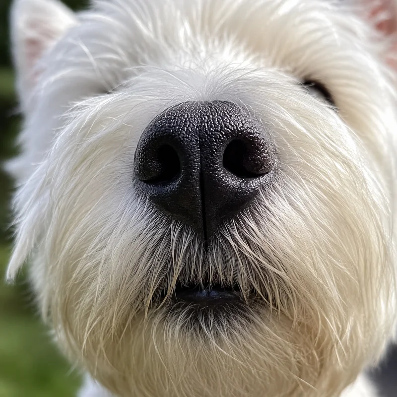 West Highland White Terrier — nose