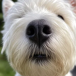 West Highland White Terrier — nose