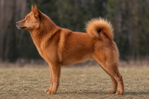 West Siberian Laika — Red coat