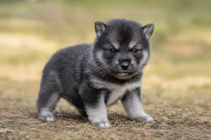 West Siberian Laika — young puppy (~1 mo)