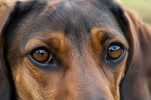 Westphalian Dachsbracke — eyes