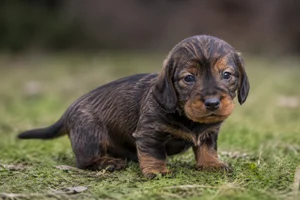 Westphalian Dachsbracke — young puppy (~1 mo)