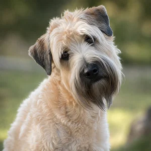 Wheaten Terrier — alert