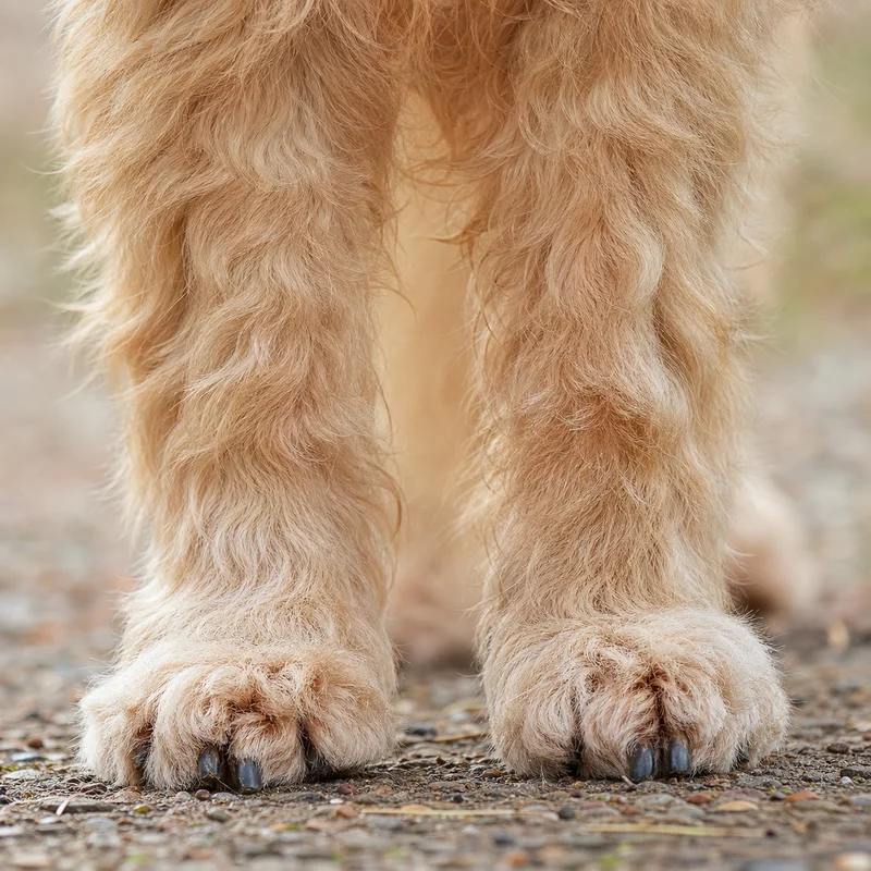 Wheaten Terrier — paws