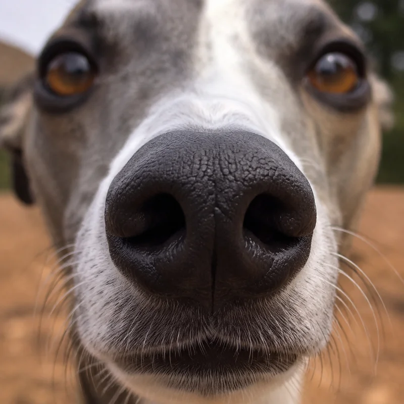 Whippet — nose