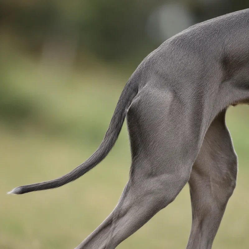 Whippet — tail