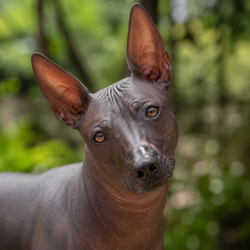 Xoloitzcuintli — alert