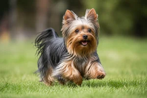 Yorkshire Terrier — running