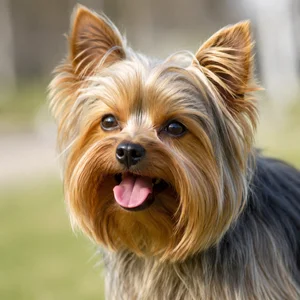Yorkshire Terrier — happy