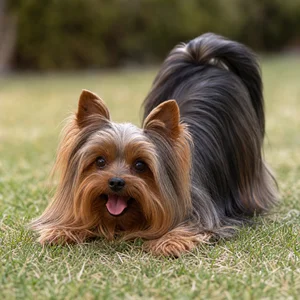 Yorkshire Terrier — playful