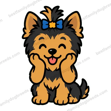 Yorkshire Terrier dog meme sticker preview
