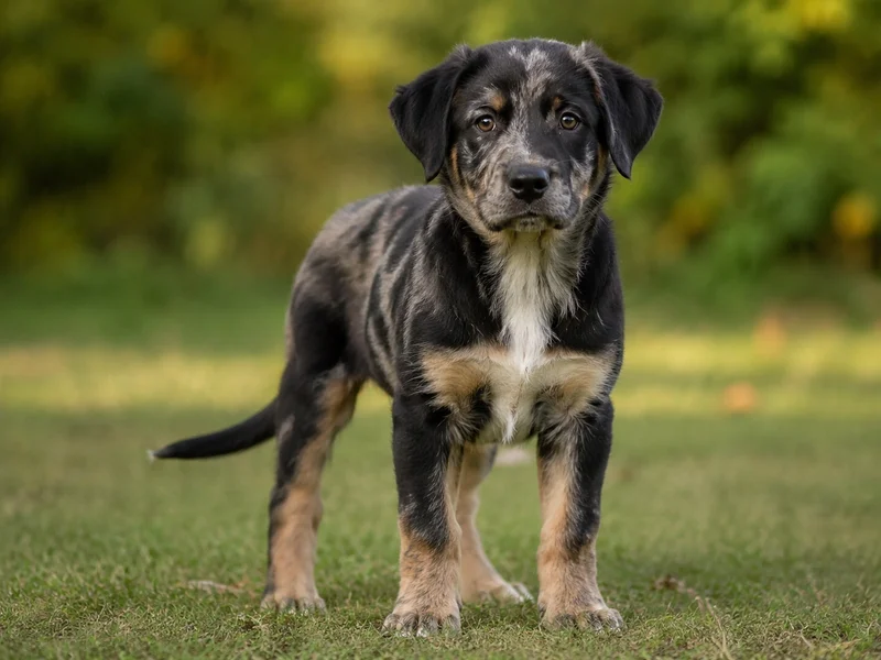 Aussie Lab Mix Puppies illustrative mixed-breed example