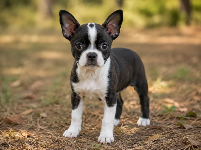 Boston Terrier Chihuahua Mix Puppies illustrative mixed-breed example