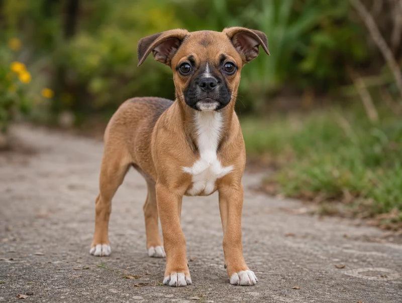 Boxer Chihuahua Mix Puppies illustrative mixed-breed example