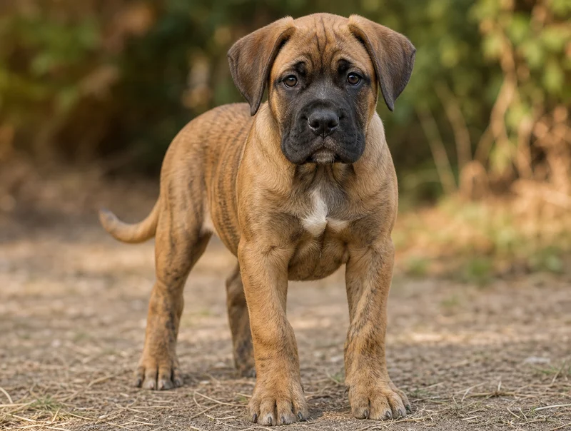 Boxer Mastiff Mix Puppies illustrative mixed-breed example
