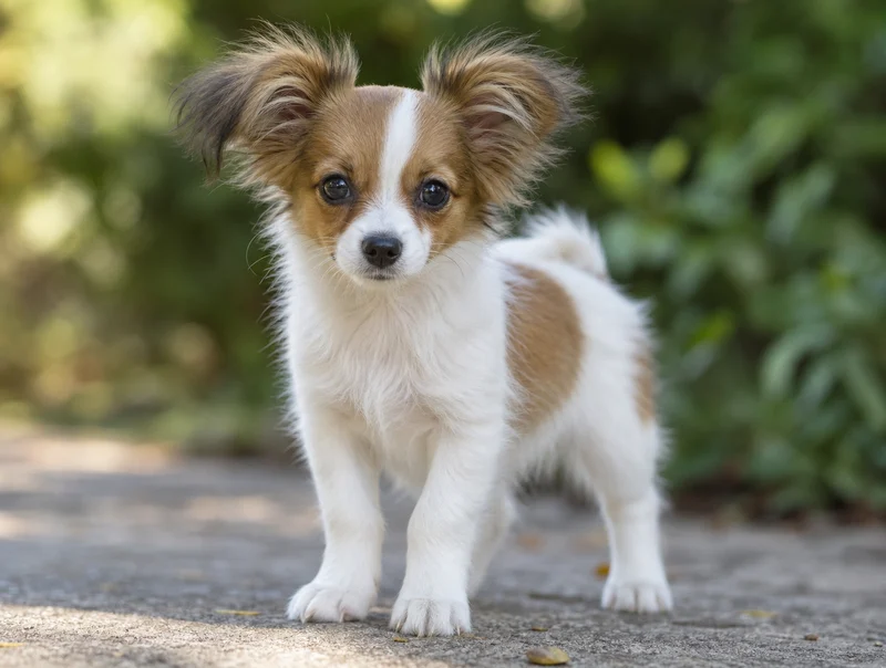 Chihuahua Papillon Mix Puppies illustrative mixed-breed example