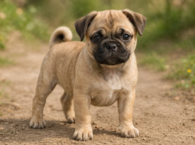 French Bulldog Pug Mix Puppies illustrative mixed-breed example