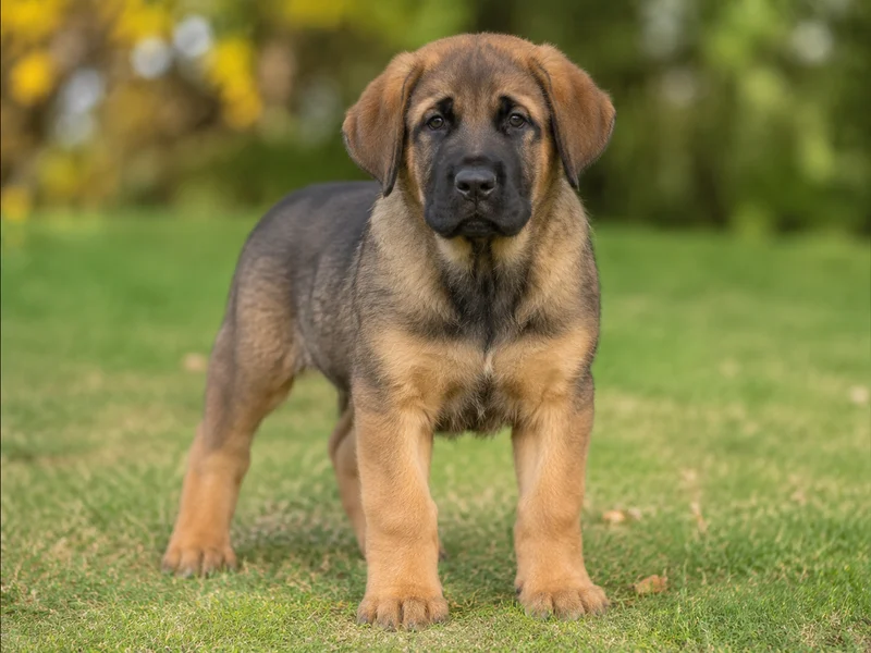 German Shepherd Mastiff Mix Puppies illustrative mixed-breed example