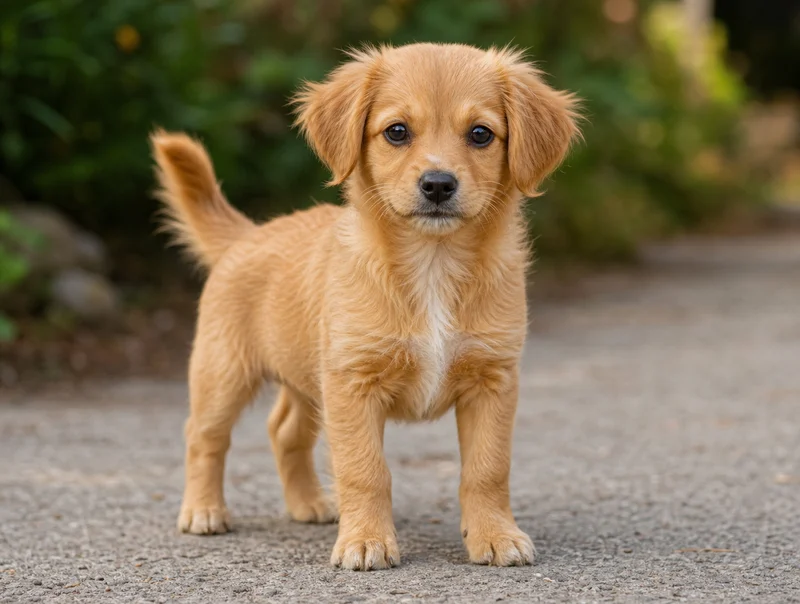 Golden Retriever Chihuahua Mix Puppies illustrative mixed-breed example