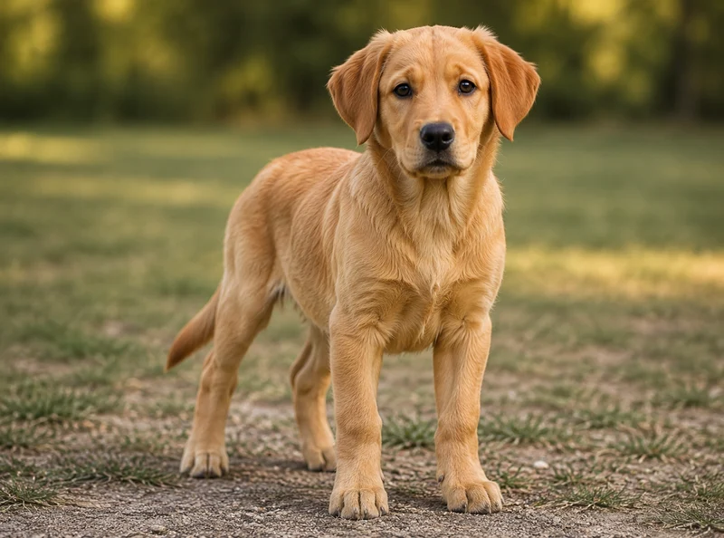 Golden Retriever Lab Mix Puppies illustrative mixed-breed example