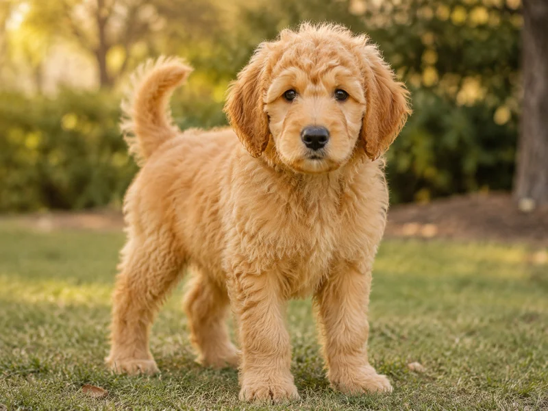 Goldendoodle Puppies illustrative mixed-breed example