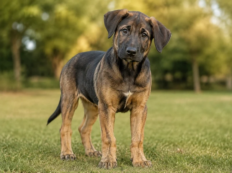 Great Dane German Shepherd Mix Puppies illustrative mixed-breed example