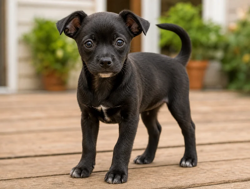 Lab Chihuahua Mix Puppies illustrative mixed-breed example