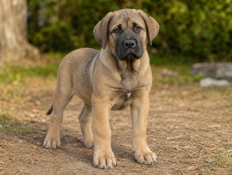 Mastiff Lab Mix Puppies illustrative mixed-breed example
