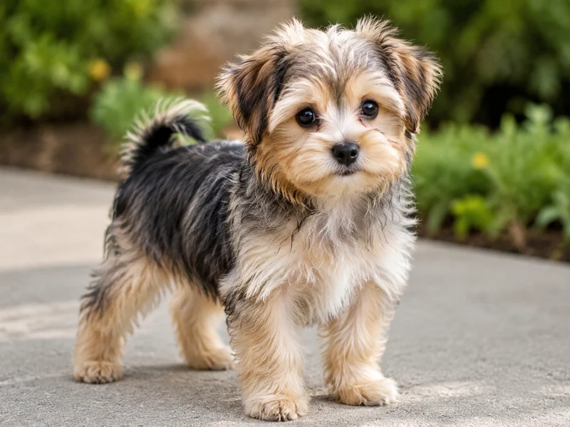 Morkie Puppies illustrative mixed-breed example