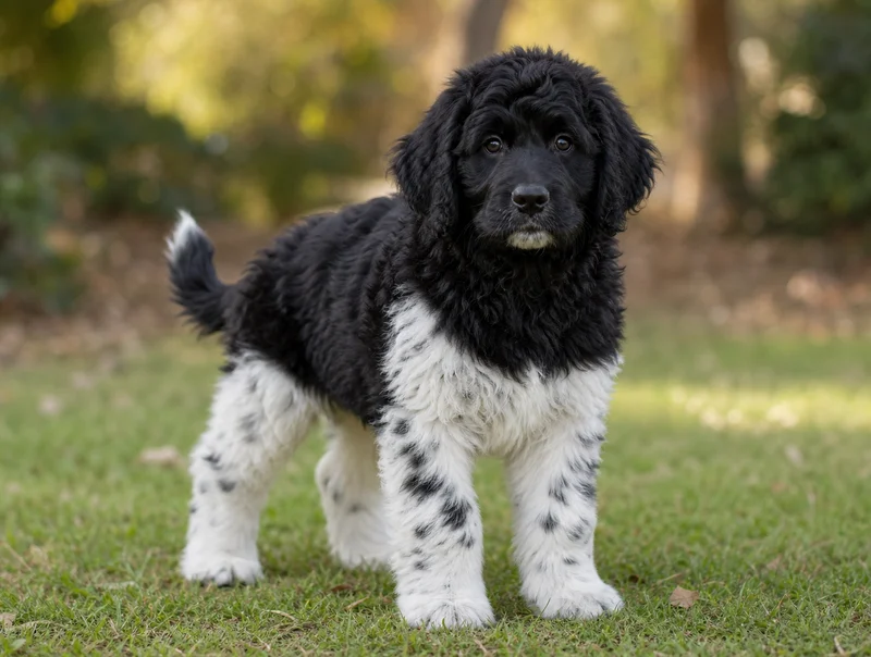 Newfypoo Puppies illustrative mixed-breed example