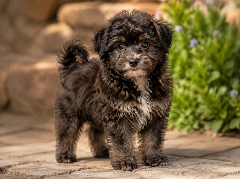 Pomapoo Puppies illustrative mixed-breed example