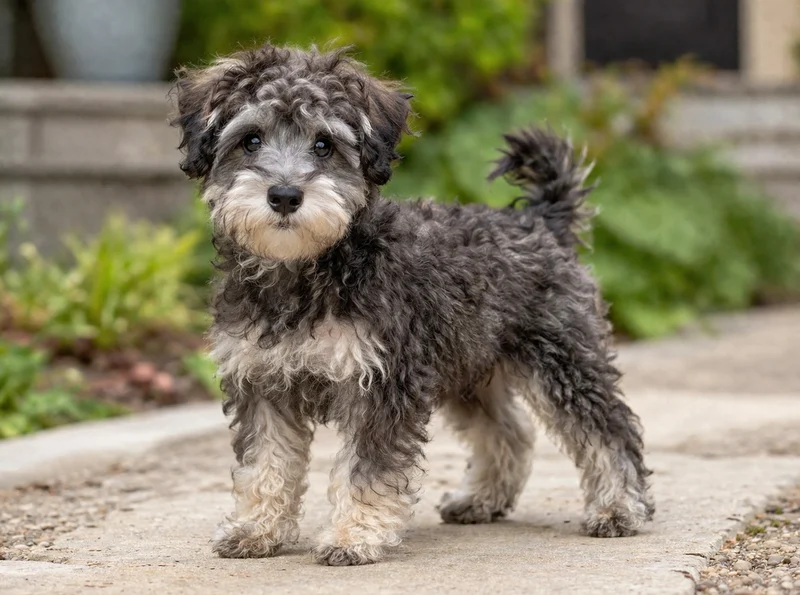 Schnoodle Puppies illustrative mixed-breed example
