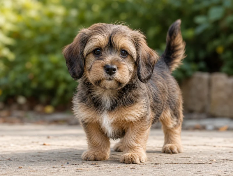 Shih Tzu Dachshund Mix Puppies illustrative mixed-breed example