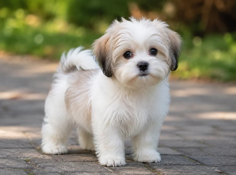 Shih Tzu Maltese Mix Puppies illustrative mixed-breed example