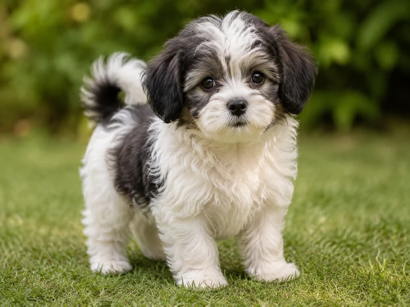 Shih Tzu Poodle Mix Puppies illustrative mixed-breed example