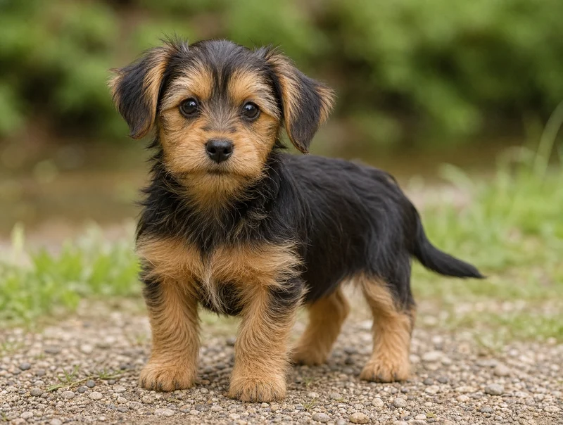Yorkie Dachshund Mix Puppies illustrative mixed-breed example